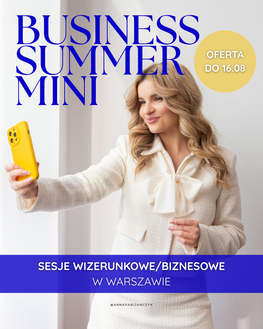 Business Summer Mini - letnia sesja wizerunkowa